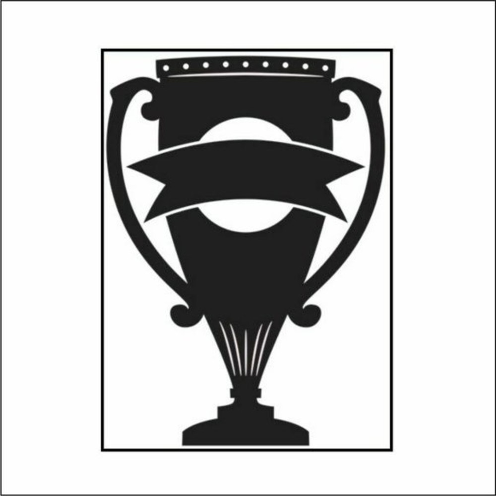 Darice Embossing Folder Trophy Scrapbook Paper Crafts Card Making